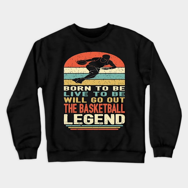 The Basketball Legend Crewneck Sweatshirt by pa2rok